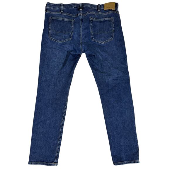 American Eagle Men's Athletic Skinny Jeans, 38x32 - Blue - Picture 2 of 7